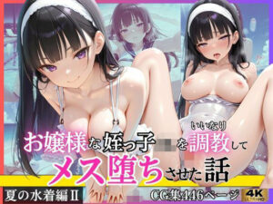 お嬢様な姪っ子JKをいいなり調教してメス堕ちさせた話〜夏の水着編II〜 レビュー・感想【サンプルあり】