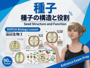 【▲20】一ノ瀬廻里 大学に進学し強豪予備校『DOPUX（ドピュックス』で生物I，IIを教える名物講師に！（Vol.036:種子） レビュー