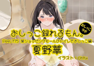 【おしっこ実演】Pee.175夏野華のおしっこ録れるもん。〜某ショッピングモールのトイレでおしっこ編〜 レビュー