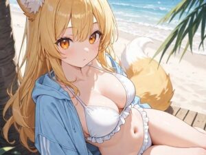 狐っ娘な彼女と脱衣詰将棋 〜海デート編〜の評価・感想｜ネコミミ・獣系系同人誌レビュー【2026年】